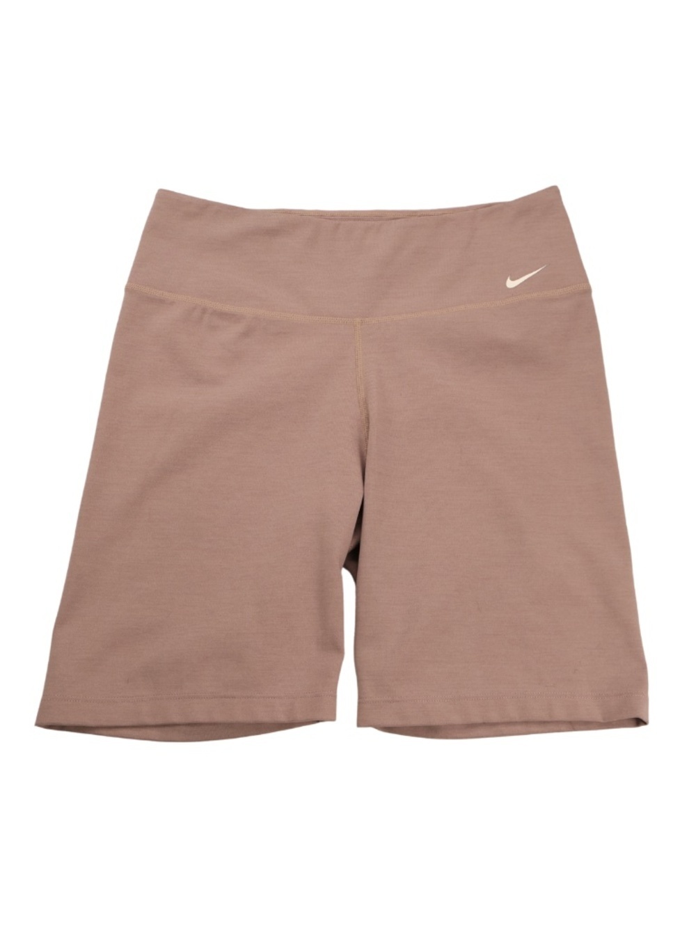 Nike Dri-FIT Biker Shorts Medium Mauve Pink High Rise Athletic Shorts